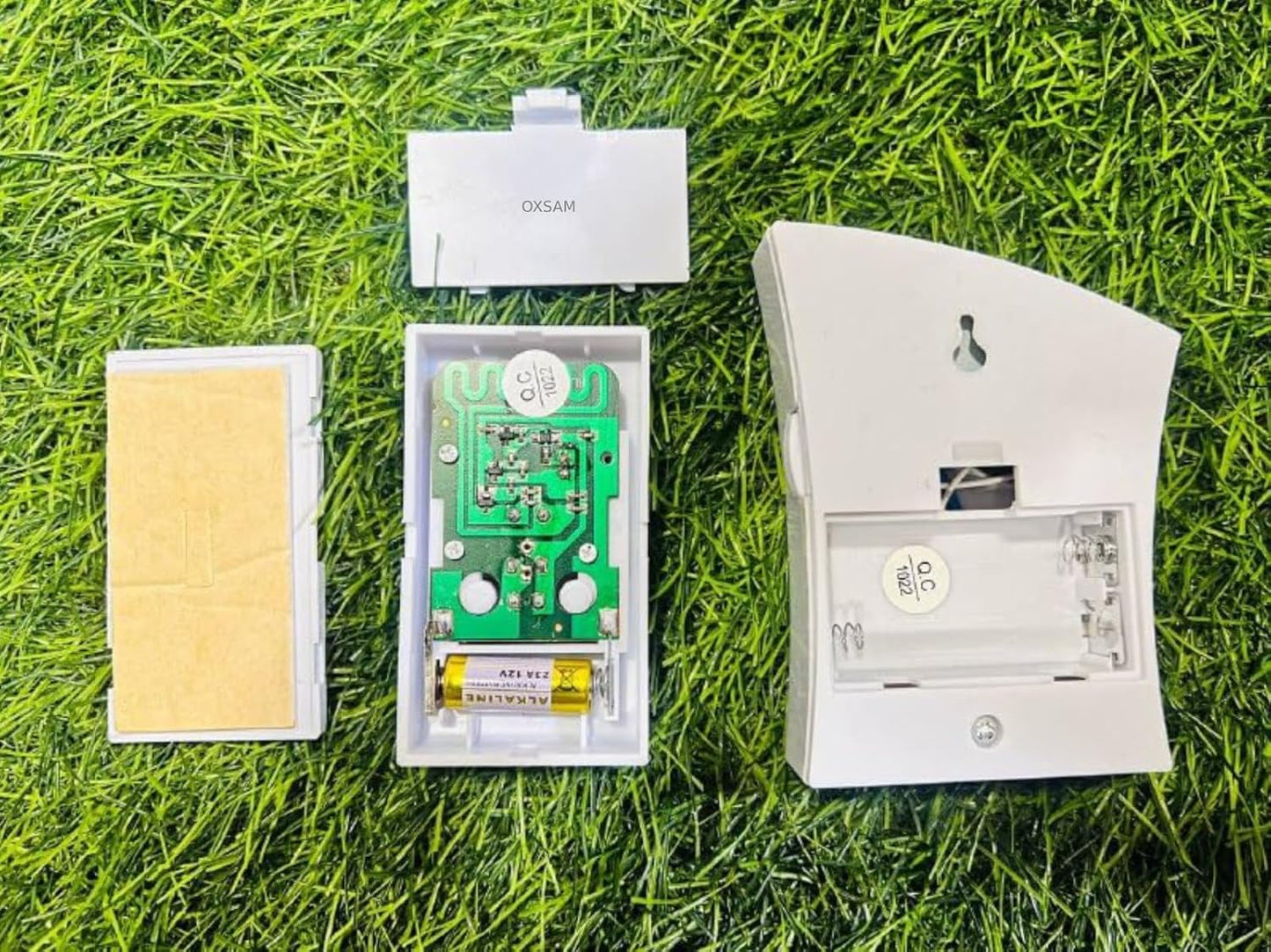 EZ LIVING Wireless Doorbell - Long Range Over 100 Ft, 32 Rings Bell, Battery Powered Door Bell Chime with LED Flash Wireless Calling Bell for Home, Office, Shop