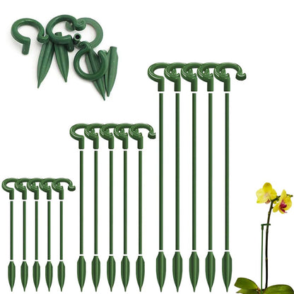 EZ LIVING 15 PCS Plant Support Sticks Climbing Plant Supporters Flower Support Stick Garden Sticks for Plants