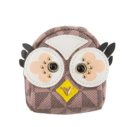 EZ LIVING 1pcs Multicolor Big Eyes owl Lipstick Bag for Women and Girls Owl Lipstick Case Owl Makeup Bag Owl Cosmetic Pouch Owl Lipstick Holder Owl Beauty Bag Owl Lipstick Organizer