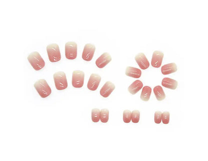 EZ LIVING 24pcs fake nail for women and girls nail extension Reusable Stick On Nails for Women and Girls Press-On Nails are a Game-Changer for Busy Women