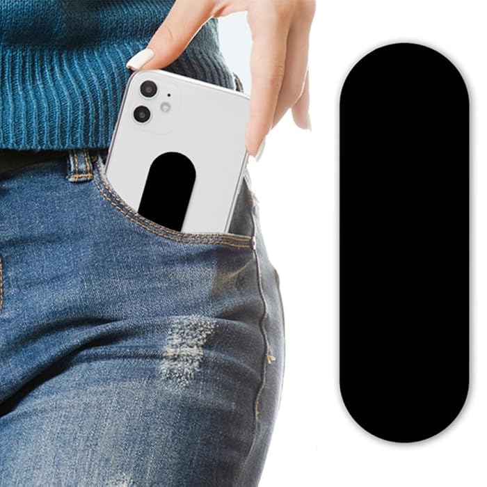 EZ LIVING Telescopic Phone Finger Grip Stand Holder – Adjustable Mobile Phone Grip with Extendable Finger Ring for Secure Hold and Comfortable Viewing