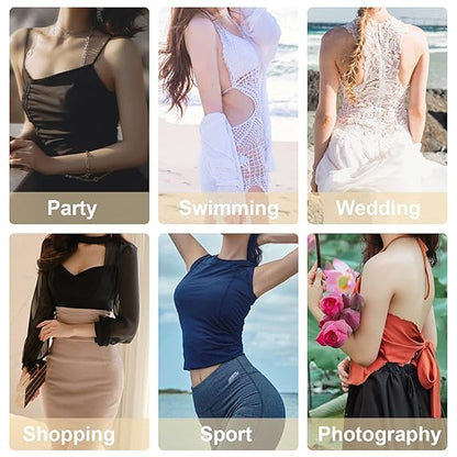 EZ LIVING 40 Pcs Nipple Covers Disposable Nipple Breast Covers for Women Breast Pasties Nipple Cover Sticker Flower and Round Pasties(20 Pairs)