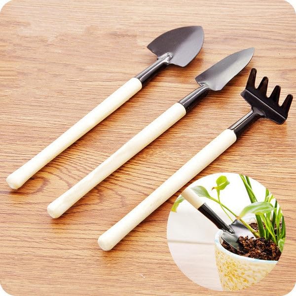 EZ LIVING Premium Gardening Tool Kit for Home & Agri Use | Durable Khurpi, Trowel, Hand Cultivator, Weeding Fork & Pruner Set | Essential Plant Care & Farming Tools for Gardeners, Farmers & Plant Lovers