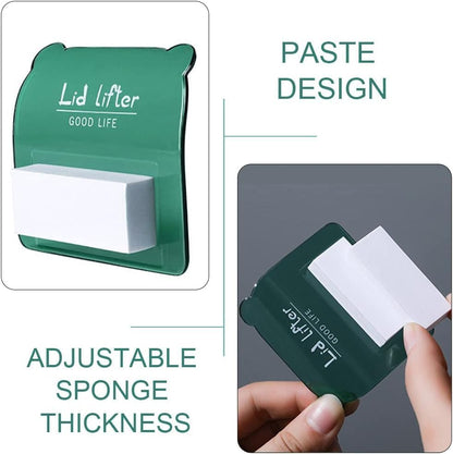 EZ LIVING Toilet Seat Lifter Clip Handle, Lid Lifter, Toilet Cover Lifter, Toilet Seat Lifter, Toilet Cover Support Lifter, Commode Accessories, Offices and Hotel Bathroom - Random Color 4PCS