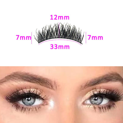 EZ LIVING 10 Pairs False Eyelashes, Natural & soft Long Eyelashes, Wispy Handmade Fake Eyelashe (A0002)