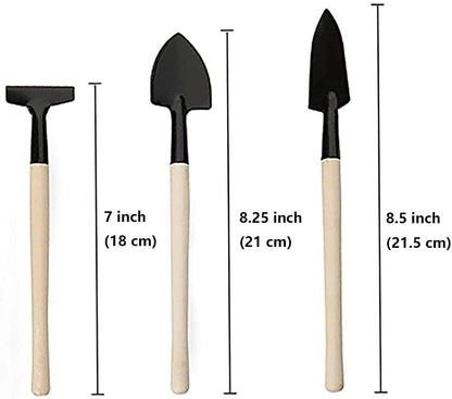 EZ LIVING Premium Gardening Tool Kit for Home & Agri Use | Durable Khurpi, Trowel, Hand Cultivator, Weeding Fork & Pruner Set | Essential Plant Care & Farming Tools for Gardeners, Farmers & Plant Lovers