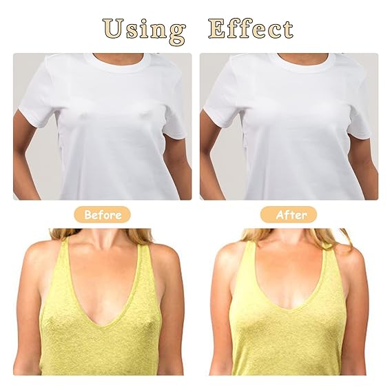 EZ LIVING 40 Pcs Nipple Covers Disposable Nipple Breast Covers for Women Breast Pasties Nipple Cover Sticker Flower and Round Pasties(20 Pairs)