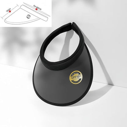 EZ LIVING Summer Sun Visors for Women - Fashion Sun Visor Wide Brim Sport Beach Hat UV Protection Baseball Golf Tennis Cap