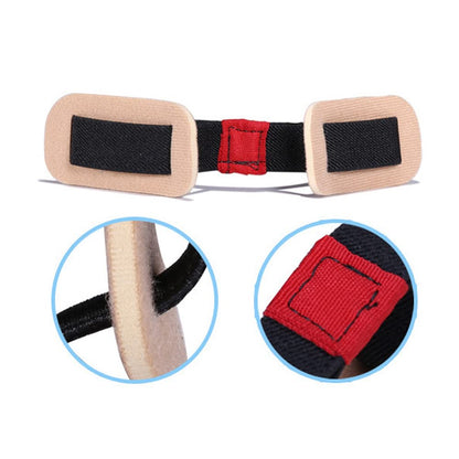 EZ LIVING 2pcs toe big hallux valgus bunion stretcher corrector thumb stretchy alignment straightener resistance bands separator splint correction bone training exerciser pack exerciser