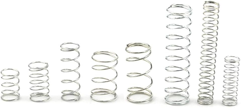 EZ LIVING 200 Piece Spring Assortment Set | Zinc Plated Compression and Extension Springs