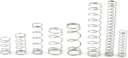 EZ LIVING 200 Piece Spring Assortment Set | Zinc Plated Compression and Extension Springs