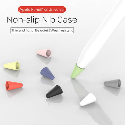 EZ LIVING Tips Cover Compatible with Apple Pencil Silicone Nibs Caps Writing Protection Accessories Silicone Pencil Nib/Tip Protector-8 PCS Mixed Color
