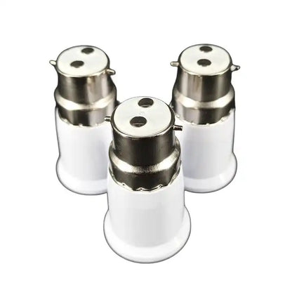 EZ LIVING 4pcs copper white bulb holder converter B22 to E27 for led halogen Everything You Need to Know Right Screw Bulb Holder Converter for Your Lighting Needs