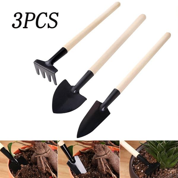 EZ LIVING Premium Gardening Tool Kit for Home & Agri Use | Durable Khurpi, Trowel, Hand Cultivator, Weeding Fork & Pruner Set | Essential Plant Care & Farming Tools for Gardeners, Farmers & Plant Lovers