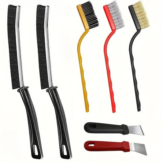 EZLIVING Multi-Purpose Gap Cleaning Brush – Compact and Durable Design for Deep Cleaning Narrow Spaces, Window Tracks, Keyboards, and Household Crevices