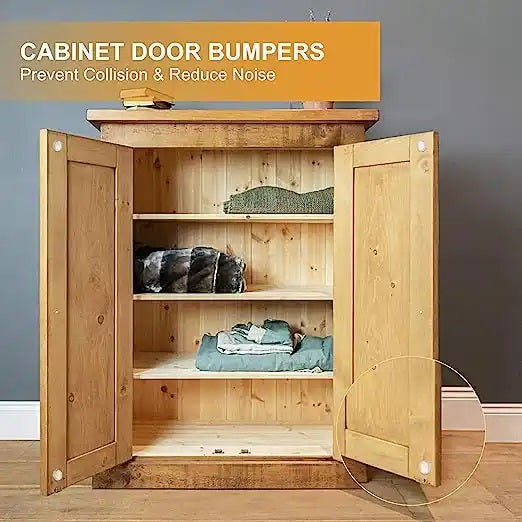 EZ LIVING 100pcs cabinet soft bumpers for close cabinet dots rubber How to Choose the Right Ones for Your Furniture Say Goodbye to Slamming Doors The Benefits of Soft Close Cabinet Bumpers