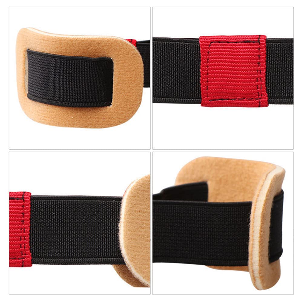 EZ LIVING 2pcs toe big hallux valgus bunion stretcher corrector thumb stretchy alignment straightener resistance bands separator splint correction bone training exerciser pack exerciser