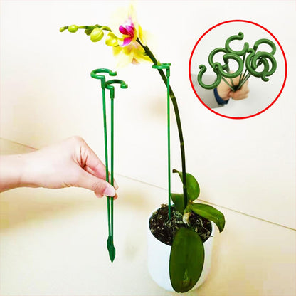EZ LIVING 15 PCS Plant Support Sticks Climbing Plant Supporters Flower Support Stick Garden Sticks for Plants