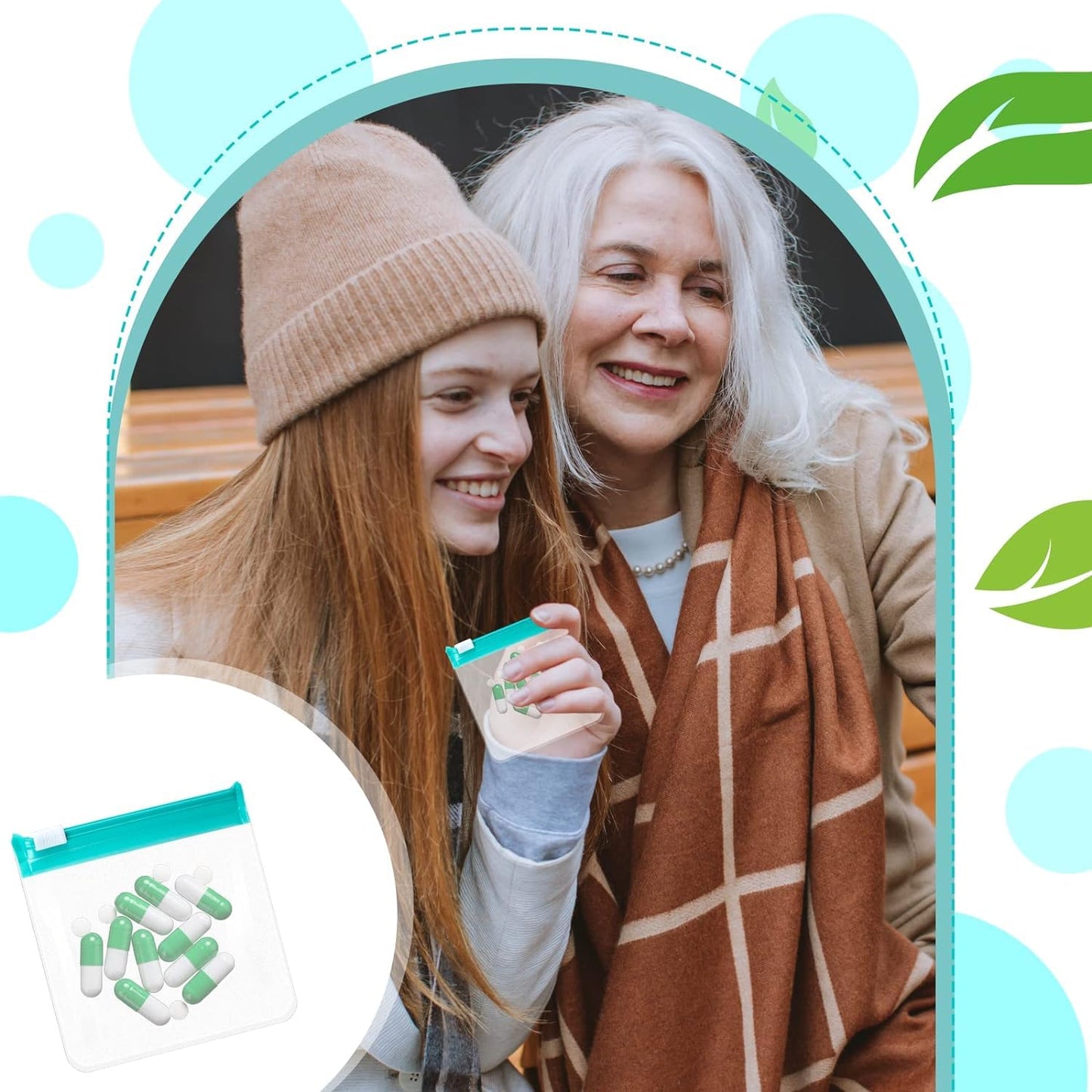 EZ LIVING 12 Pieces Pill Pouch Reusable Pill Pouch Bags Pill Bags Small Portable Pill Baggies Storage Pouches with Slide Lock Travel Plastic Pill Bags with Slide Lock for Pills Small Items