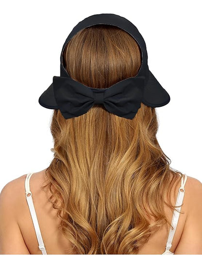 EZ LIVING Sun Hats for Women Wide Brim Visor UV Protection Hat for Beach Summer Packable Hat