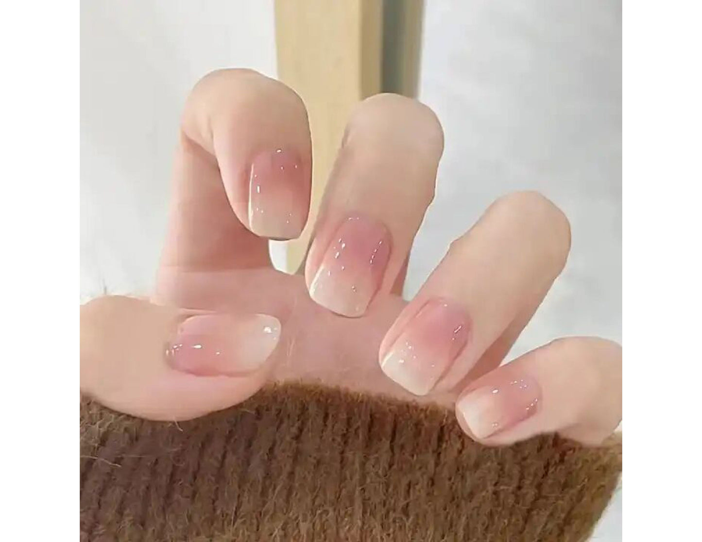 EZ LIVING 24pcs fake nail for women and girls nail extension Reusable Stick On Nails for Women and Girls Press-On Nails are a Game-Changer for Busy Women