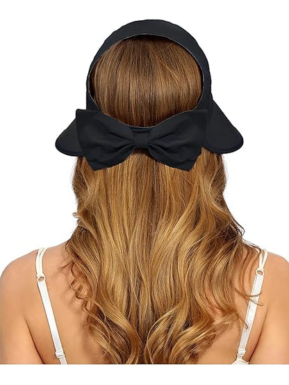 EZ LIVING Sun Hats for Women Wide Brim Visor UV Protection Hat for Beach Summer Packable Hat