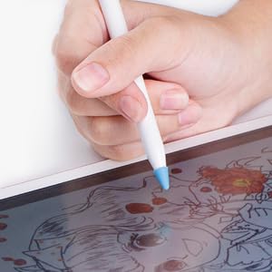 EZ LIVING Tips Cover Compatible with Apple Pencil Silicone Nibs Caps Writing Protection Accessories Silicone Pencil Nib/Tip Protector-8 PCS Mixed Color