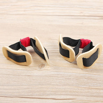 EZ LIVING 2pcs toe big hallux valgus bunion stretcher corrector thumb stretchy alignment straightener resistance bands separator splint correction bone training exerciser pack exerciser