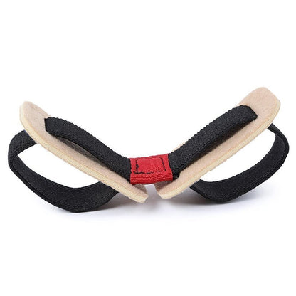 EZ LIVING 2pcs toe big hallux valgus bunion stretcher corrector thumb stretchy alignment straightener resistance bands separator splint correction bone training exerciser pack exerciser