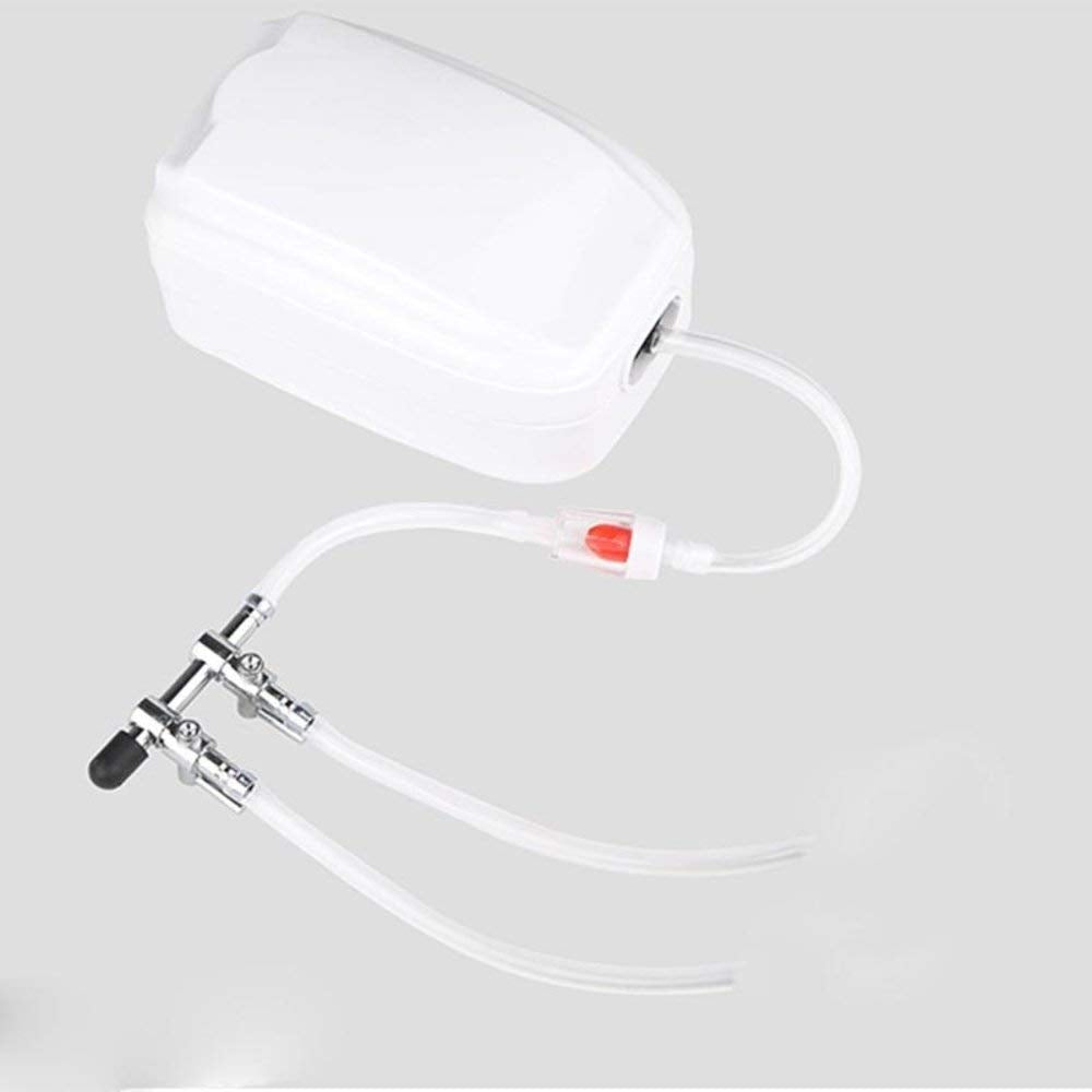 EZ LIVING Stainless Steel Air Flow Control Valves Aquarium Tube Splitter Inlet Water Fish Pumps (5Way)